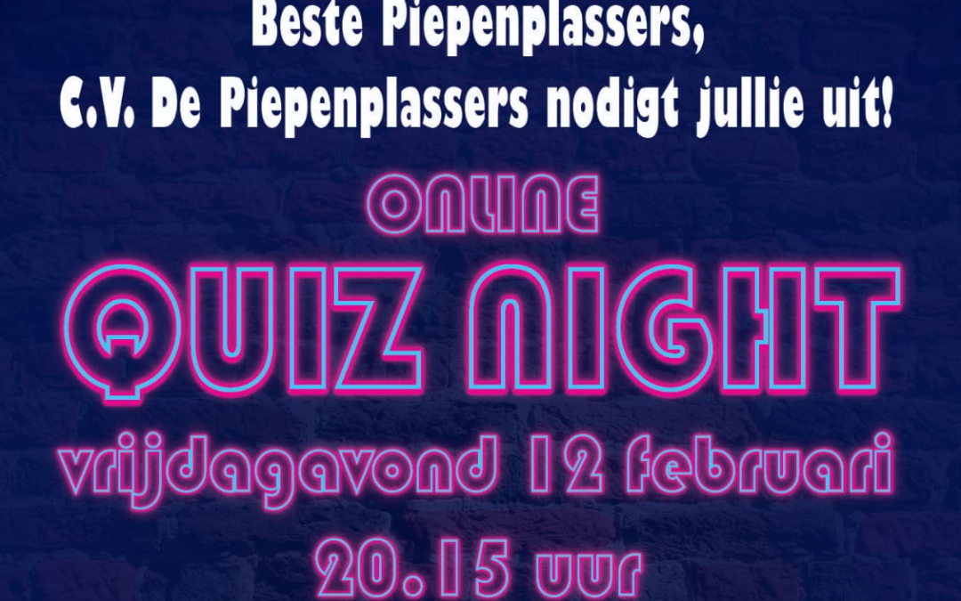 Online Carnavalsavond
